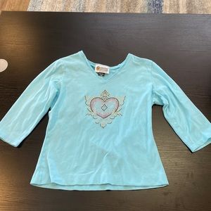 Christine Alexander mid sleeve top